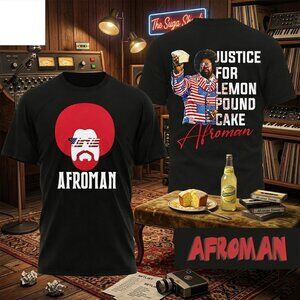 Afroman Justice For Lemon Pound Cake Graphic T Shirt  73